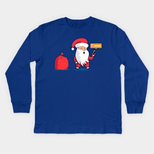 Santa like Kids Long Sleeve T-Shirt